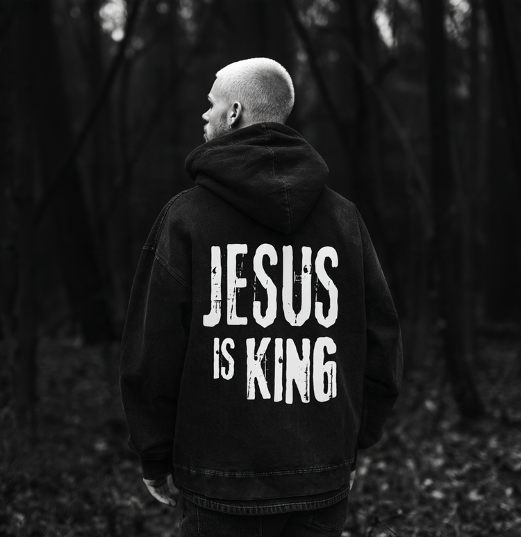 JESUS IS KING (Street Hoodie)